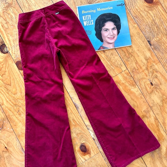 Vintage Wrangler Double Zip Corduroy Flare Pants - Picture 6 of 11